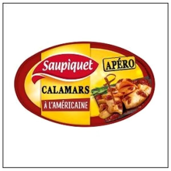 CALAMARS A L'AMERICAINE 110G SAUPIQUET
