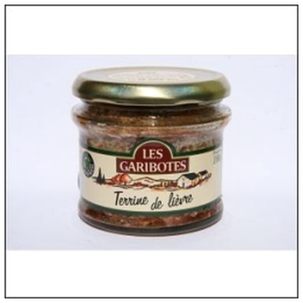TERRINE DE LIEVRE 180G GASTRONOME GARIBOTTES