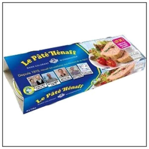 LOT X2 PATE PUR PORC 154G HENAFF