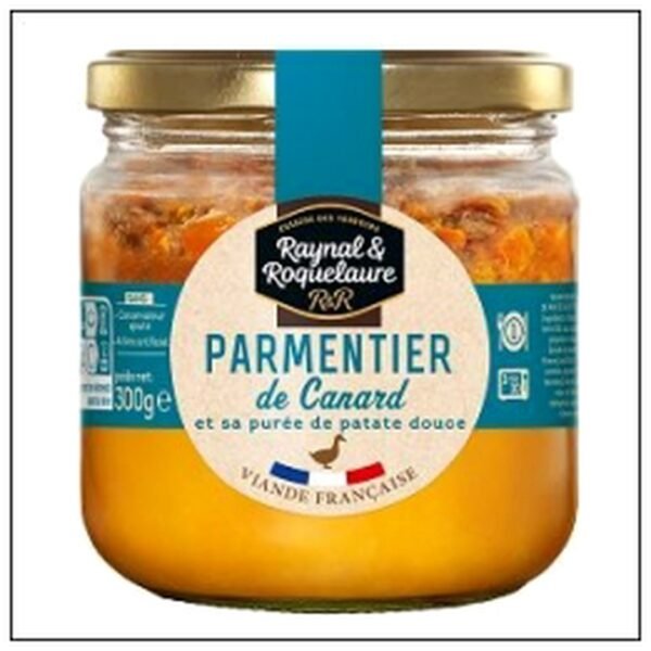 BOCAL PARMENTIER CANARD P ATATE DOUCE 300G R&R