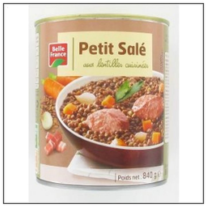 CAT-02872 4/4 PETIT SALE LENTILLES CUISINEES BELLE FRANCE - Image 1