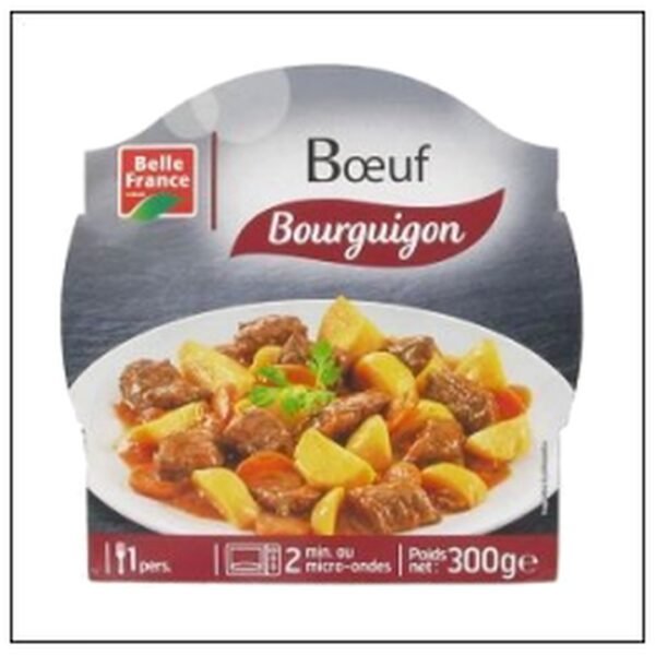 BQ.BOEUF BOURGUIGNON 300G MICRO-ONDE BELLE FRANCE