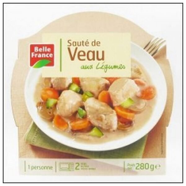 BQ.SAUTE VEAU 280G M/ONDABLE BELLE FRANCE