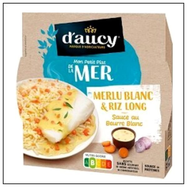 BQ.MERLU RIZ SCE BEURRE B LANC MICRO/ONDABLE D AUCY