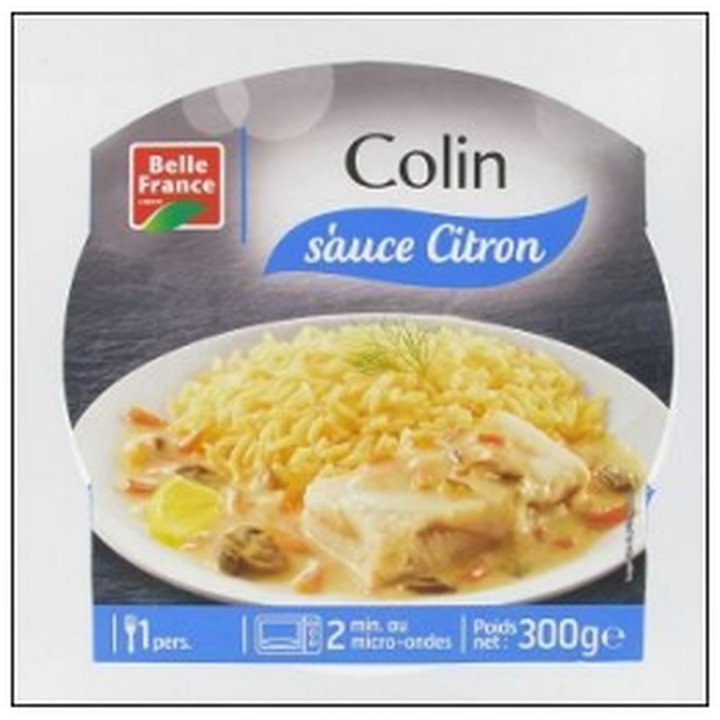 CAT-02913 BQ.FILET COLIN AU CITRON M/ONDABLE BELLE FRANCE - Image 1