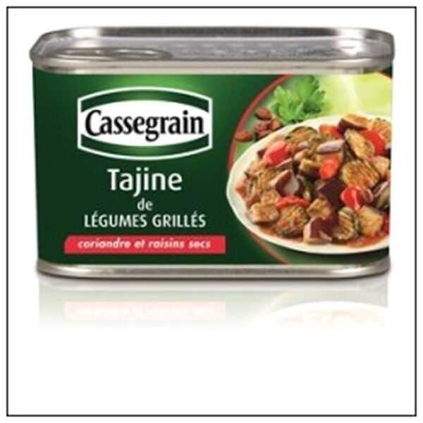1/2 TAJINE LEGUME GRILLE CASSEGRAIN