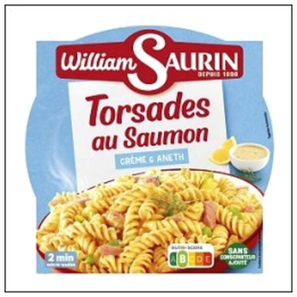 BQ.TORSADE SAUMON CREME/A NETH 280G M/OND W.SAURIN