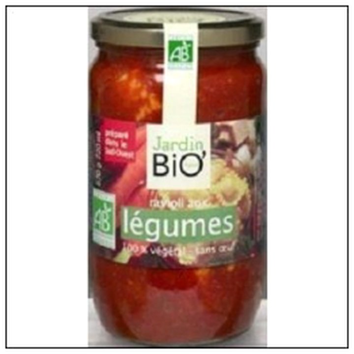 CAT-02964 BOC.RAVIOLI AUX LEGUMES 675G JARDIN BIO - Image 1