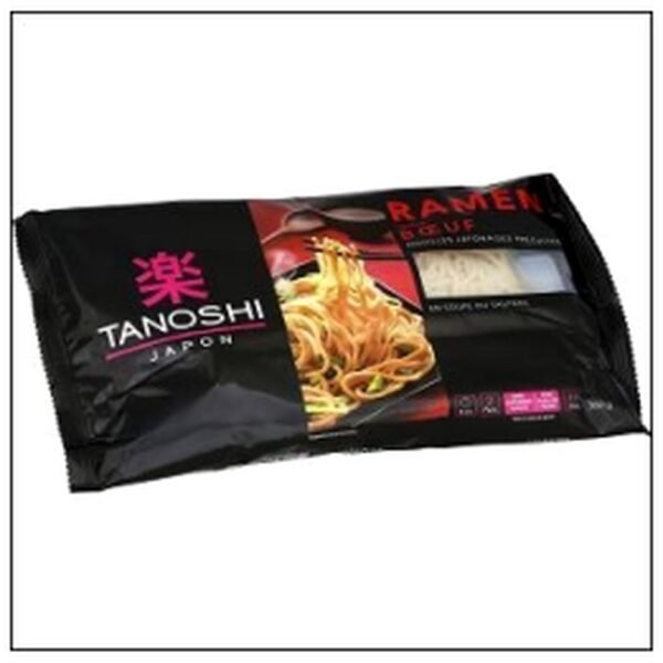 NOUILLES JAPONAISES RAMEN BOEUF 360G TANOSHI