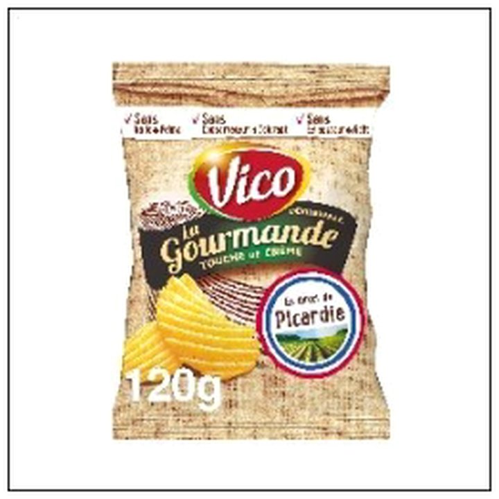 CAT-02990 CHIPS LA GOURMANDE 120G VICO - Image 1