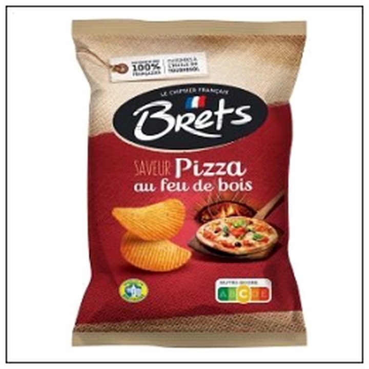 CAT-03007 CHIPS PIZZA 125G BRETS - Image 1