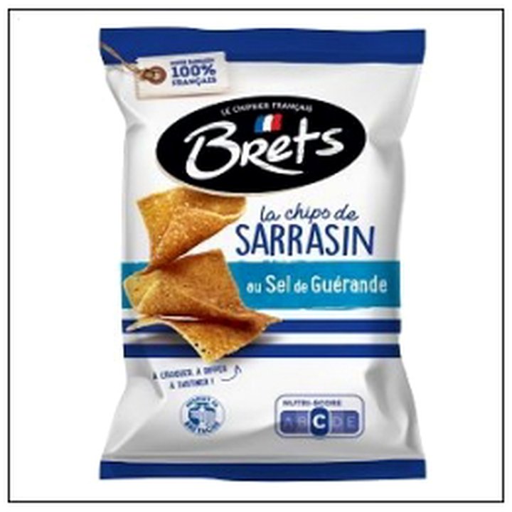 CAT-03008 SAC.CHIPS SARRASIN NATURE 120G BRETS - Image 1
