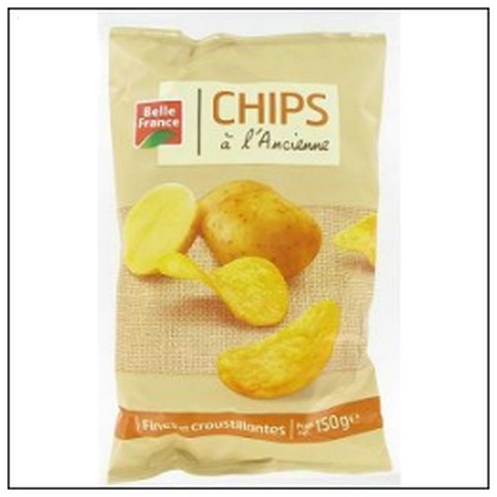 CAT-03017 CHIPS ANCIENNE 150G BELLE FRANCE - Image 1