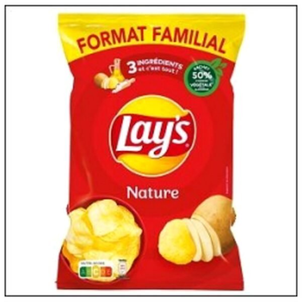 CHIPS NATURE 250G LAY'S