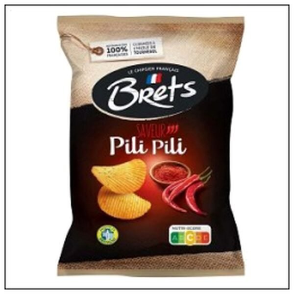 SAC.CHIPS PILI PILI 125G BRET'S