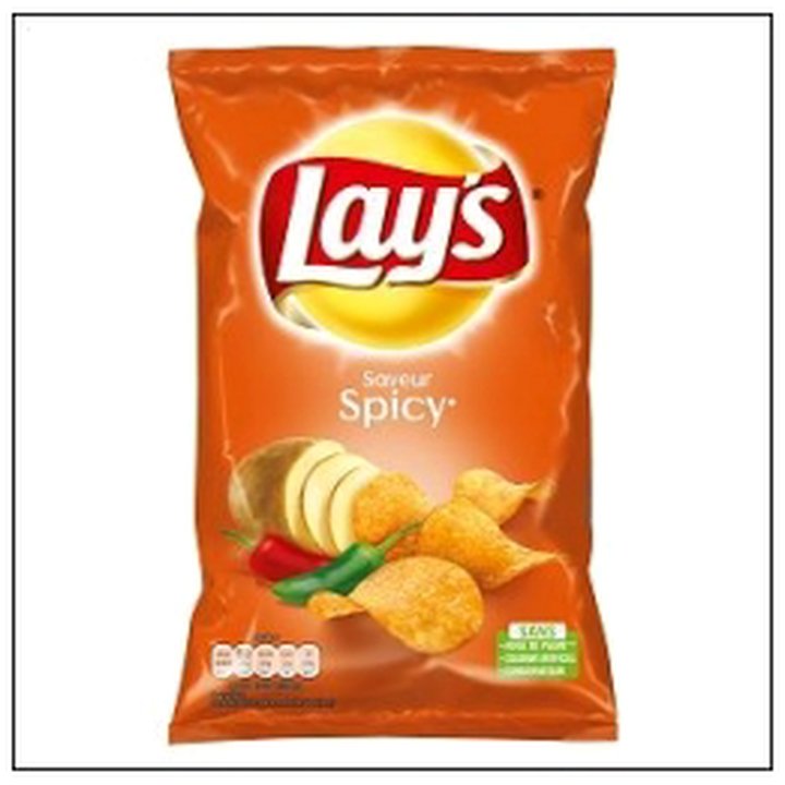 CAT-03038 CHIPS SPICY 130G LAY'S - Image 1