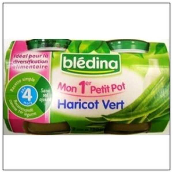 L.2 HARICOTS VERTS 130GR MON 1ER POT BLEDINA