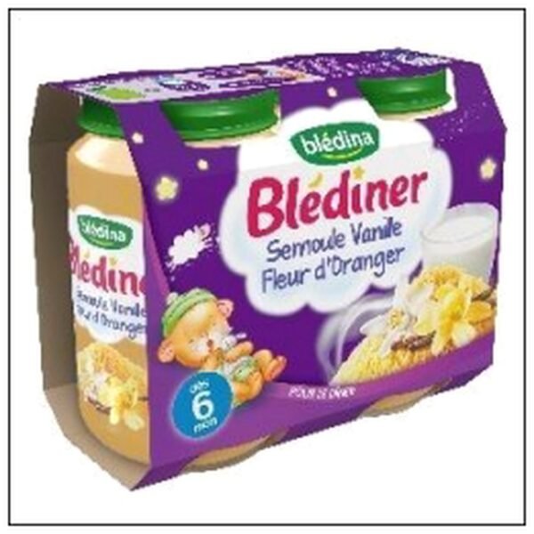 L.2 BLEDINER SEMOULE VA- NILLE/F.ORANGER 200G