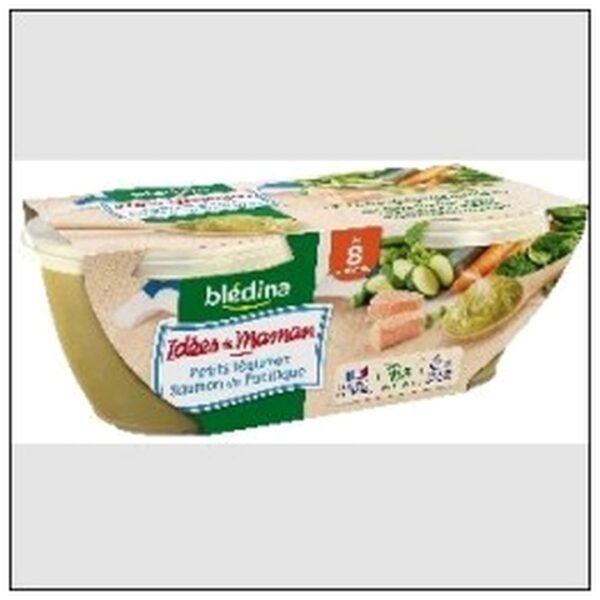 L.2 BOLS LEGUMES SAUMON PERSIL 200G BLEDINA