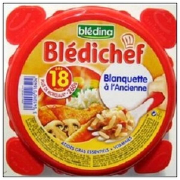 BLEDICHEF BLANQUETTE A LA VOLAILLE 250G 18MOIS