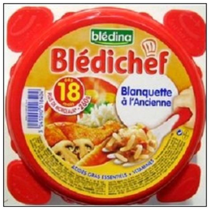 CAT-03105 BLEDICHEF BLANQUETTE A LA VOLAILLE 250G 18MOIS - Image 1