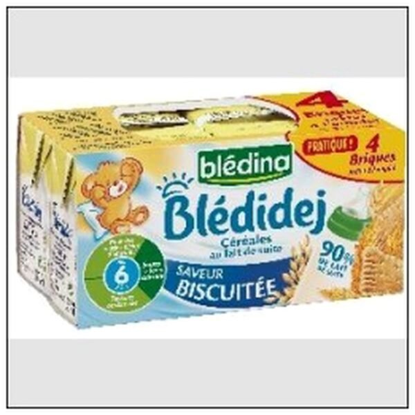 BLEDI'DEJ SAVEUR BISCUIT 4X25CL BLEDINA