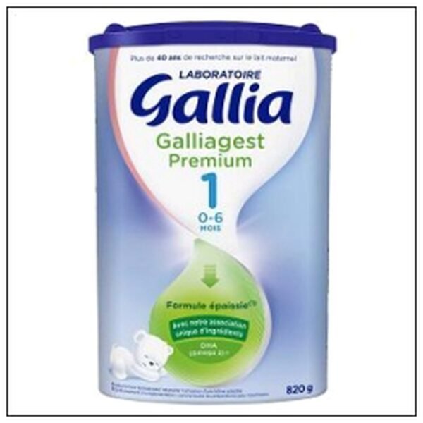 GALLIAGEST PREMIUM 1ER AG E 820G DE 0 A 6 MOIS
