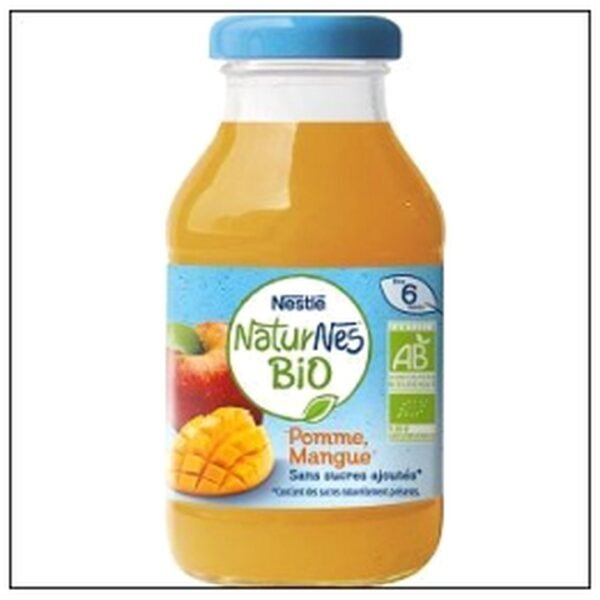 JUS POMME/MANGUE BIO 200M L NATURNES