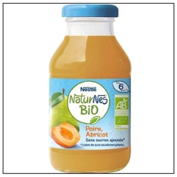 CAT-03128 JUS POIRE ABRICOT BIO 200 ML NATURNES - Image 1