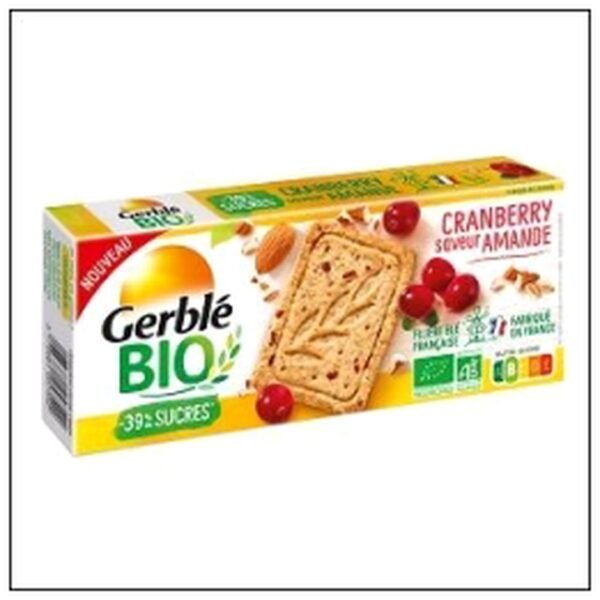 SABLE AMANDE CRANBERRY BIO 132G GERBLE