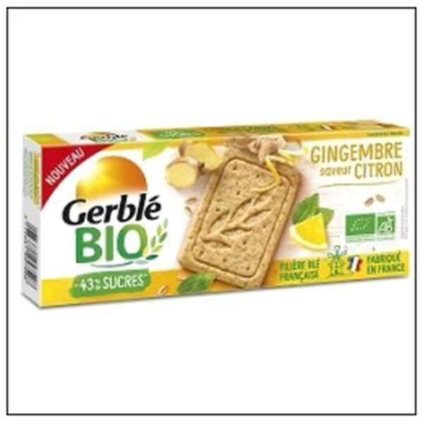 SABLE CITRON GINGEMBRE BI O 132G GERBLE