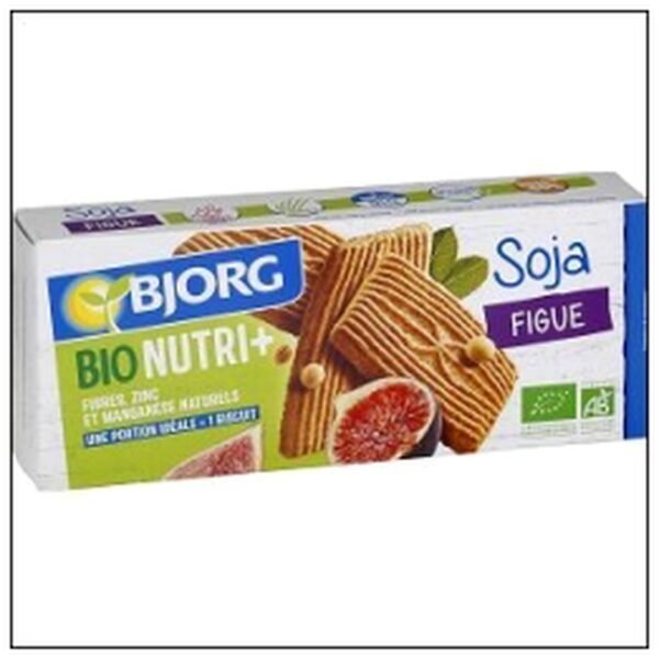 GOUTER SOJA FOURRE FIGUE BIO 240G BJORG