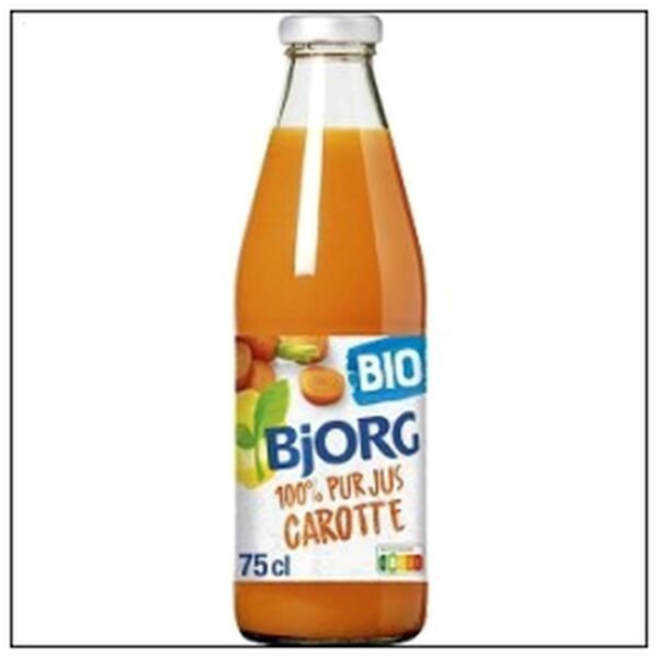 PUR JUS CAROTTE BIO 75CL BJORG