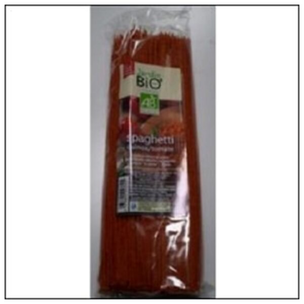 SPAGHETTI QUINOA TOMATE 500G JARDIN BIO