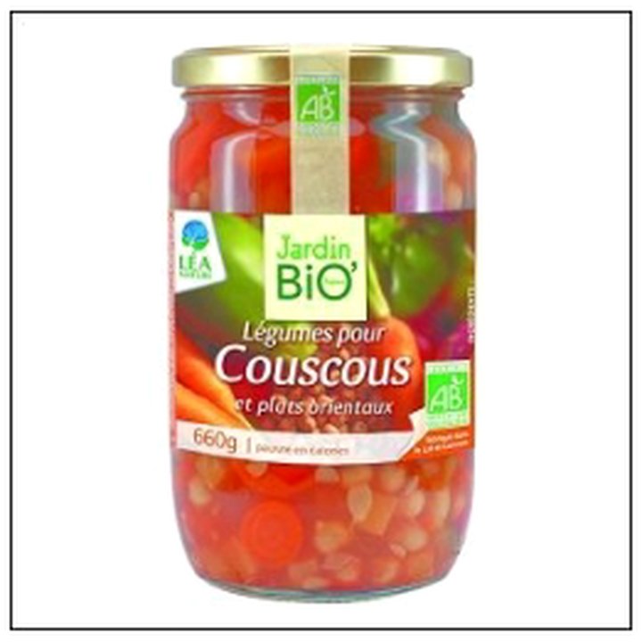 CAT-03192 LEGUME POUR COUSCOUS.660G JARDIN BIO - Image 1