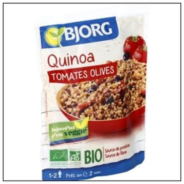 DOYPACK QUINOA TOMATE OLI -VES 250G BIO BJORG