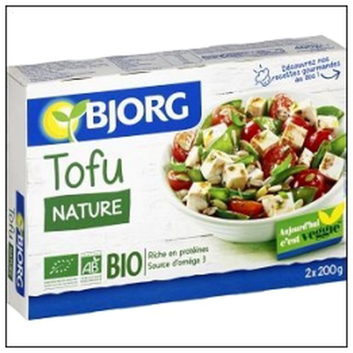 CAT-03209 TOFU BIO NATURE 2X200G BJORG - Image 1
