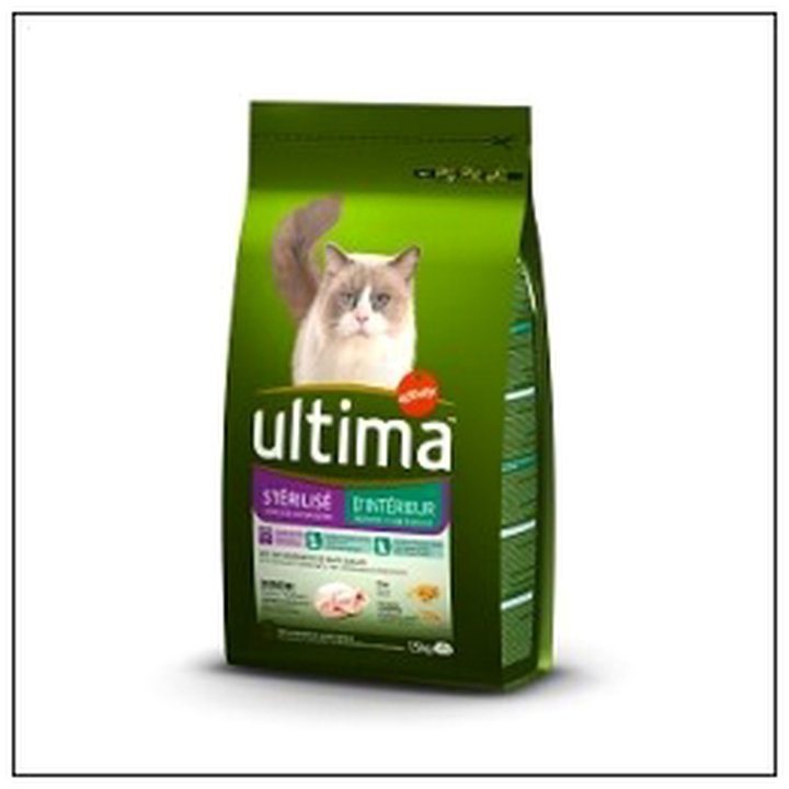 CAT-03234 SAC.1,5KG CROQUETTES CHAT STERILIS.INTERIEUR ULTIMA - Image 1