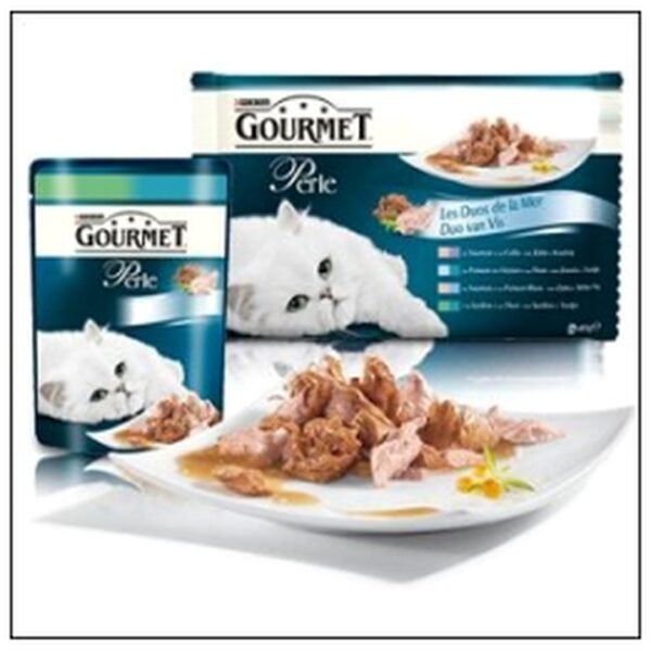 L.4 GOURMET PERLE POISSON PLAISIR DE LA MER 85G