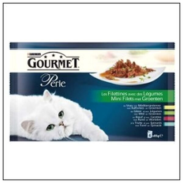 L.4 GOURMET BOEUF/VEAU/ TRUITE/GIBIER 85G