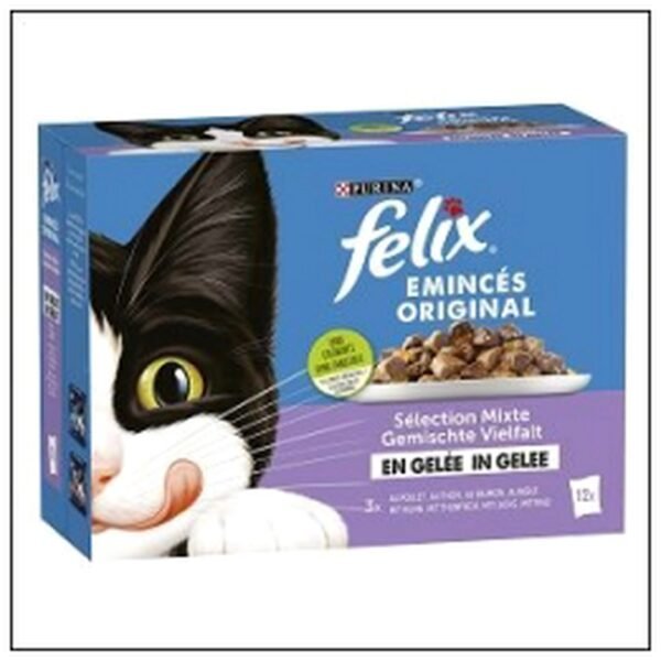 L.12 POCHONS 85G EMINCES EN GELEE MIXTE FELIX