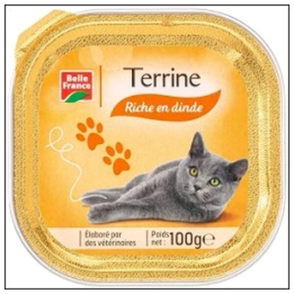 BQ.100G MENU CHAT DINDE BELLE FRANCE