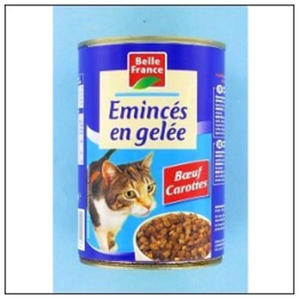 1/2 EMINCE EN GELEE BOEUF CAROTTES CHAT B.FRANCE