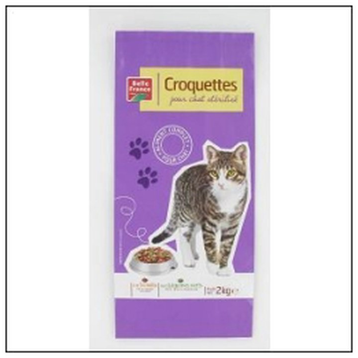 CAT-03353 SAC.2KG CROQ.LAPIN LEGUME CHAT STERILISE B.FRANCE - Image 1