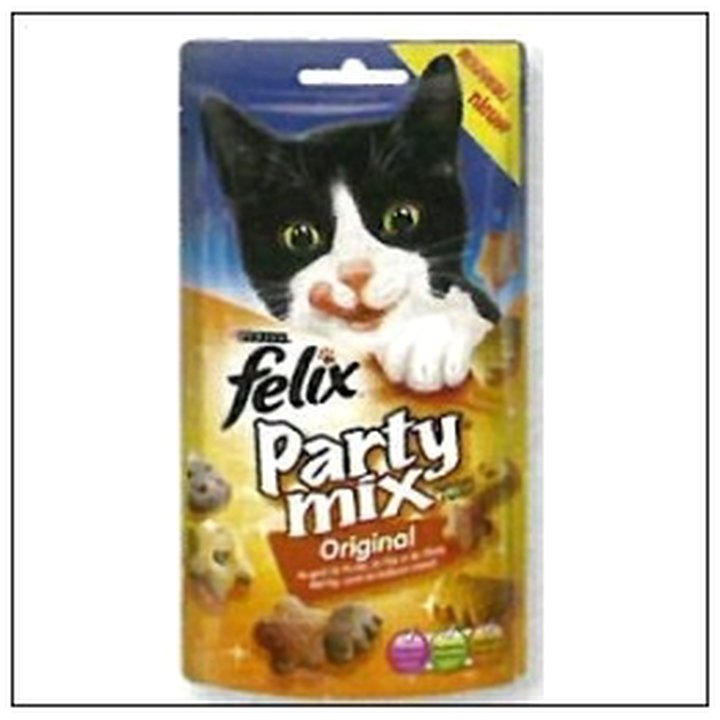 CAT-03378 FELIX PARTY MIX ORIGINAL 60G FRIANDISES POUR CHAT - Image 1