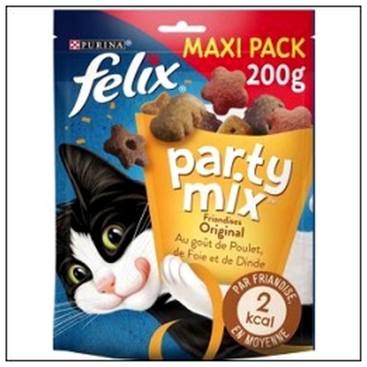 CAT-03381 FELIX PARTY MIX ORIGINAL 200G FRIANDISES POUR CHAT - Image 1