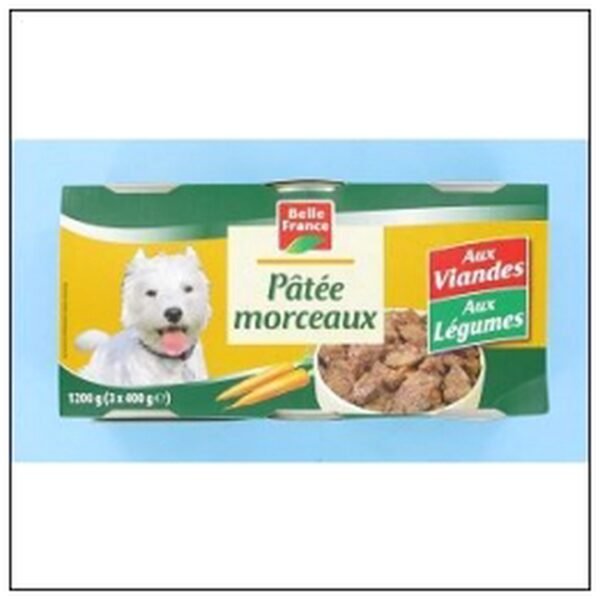 L.3 1/2 PATEE MORCEAUX VIANDES/LEG. BELLE FRANCE