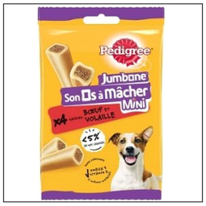 CAT-03407 PEDIGREE JUMBO OS A MACHE R PETIT CHIEN 160G - Image 1