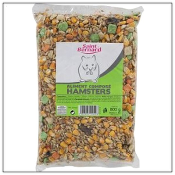 CAT-03413 GRAINE POUR HAMSTERS 800G SAINT BERNARD - Image 1