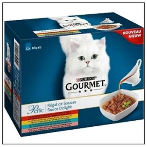 L.12 GOURMET PERLE REGAL DE SAUCES 85G